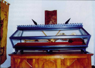 Sarkofag s ostacima posljednjeg bosanskog kralja Stjepana Tomaševića.jpg